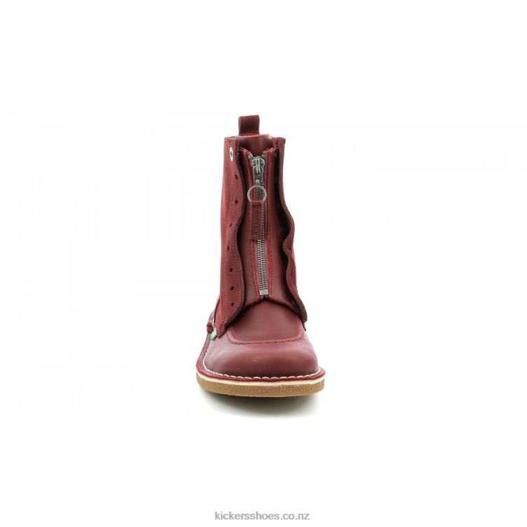 Kickers Women Meetickrock Burgundy NPZDR255