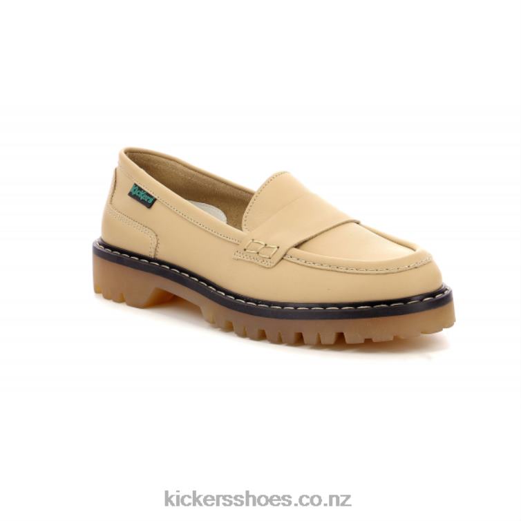 Kickers Women Deck Loafer Light Beige NPZDR155