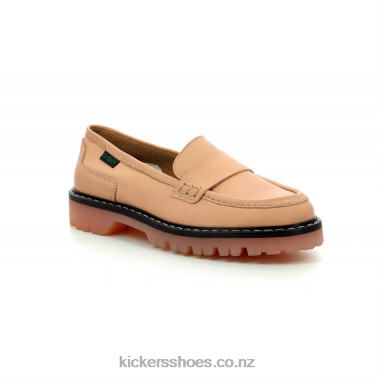 Kickers Women Deck Loafer Light Beige NPZDR156