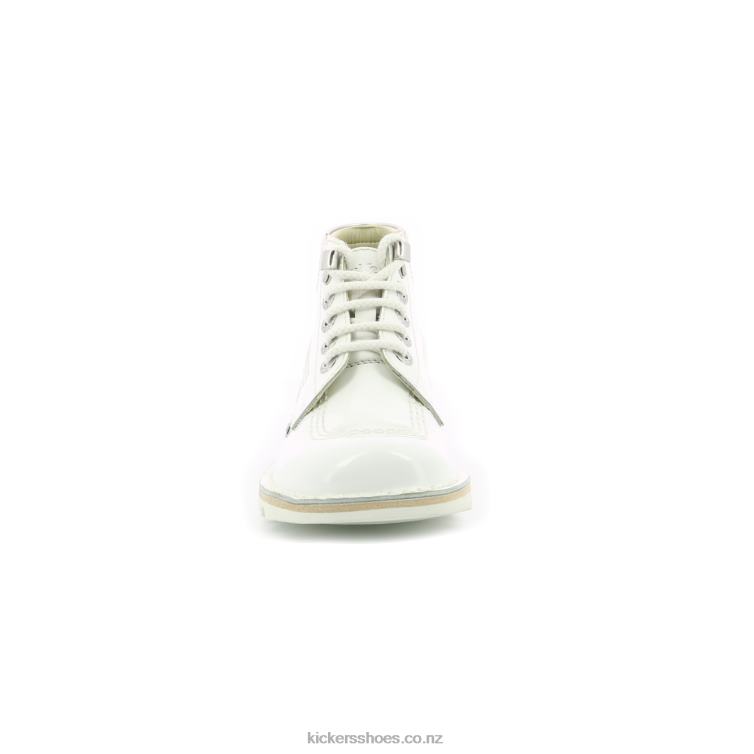 Kickers Women Kick Throwback White Silver NPZDR292