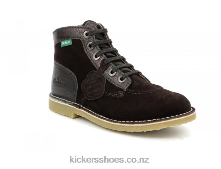 Kickers Women Kicklegend Dark Brown NPZDR274