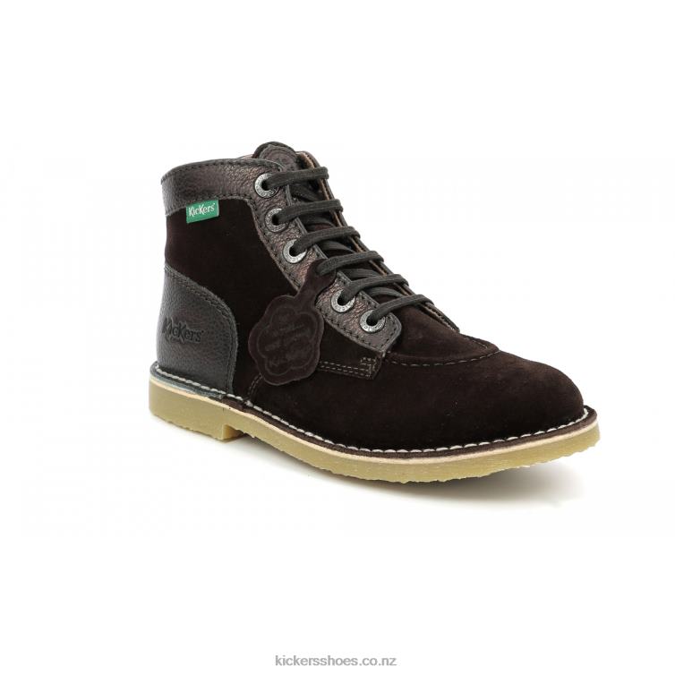 Kickers Women Kicklegend Dark Brown NPZDR274