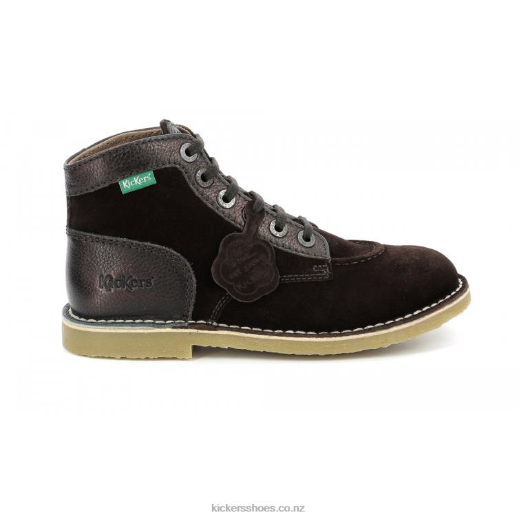 Kickers Women Kicklegend Dark Brown NPZDR274