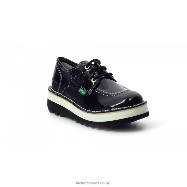 Kickers Women Kickougirl Black Patent NPZDR257