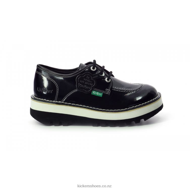 Kickers Women Kickougirl Black Patent NPZDR257