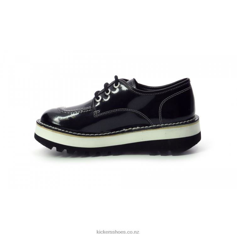 Kickers Women Kickougirl Black Patent NPZDR257