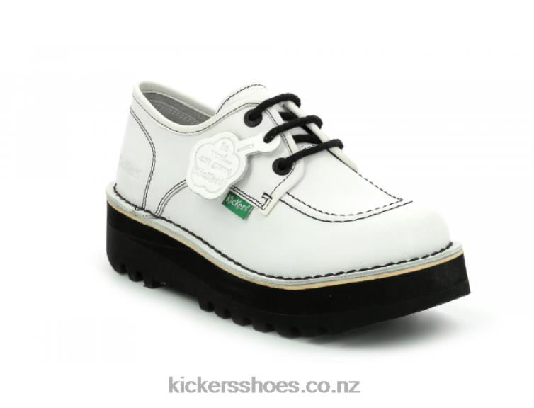 Kickers Women Kickougirl White NPZDR258