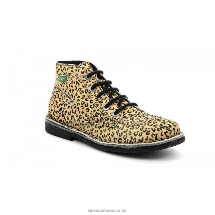Kickers Women Legendiknew Beige Leopard NPZDR259