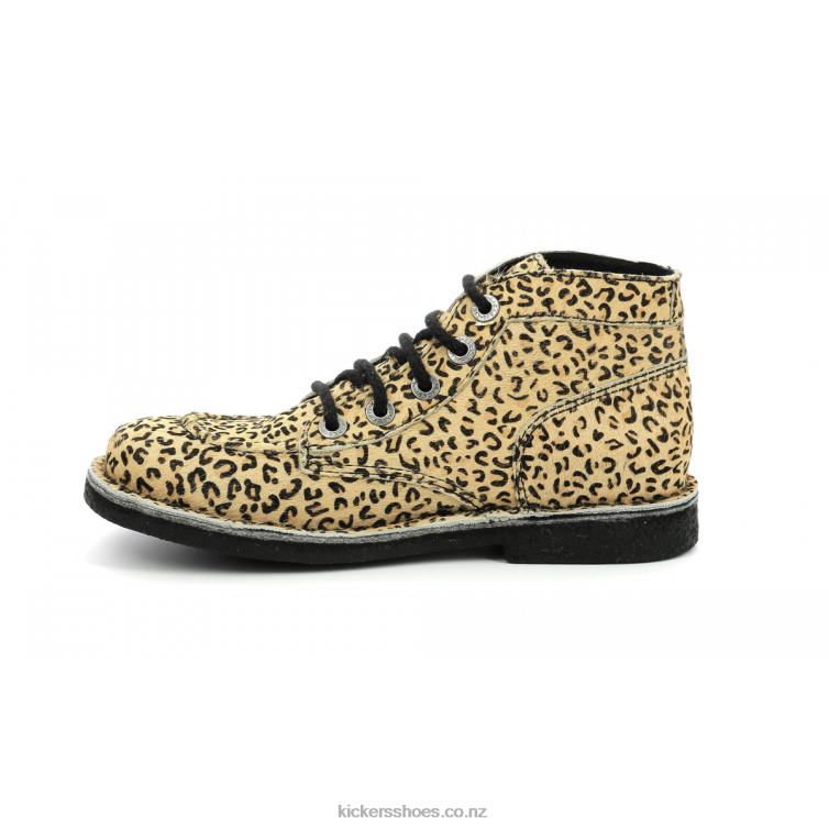 Kickers Women Legendiknew Beige Leopard NPZDR259