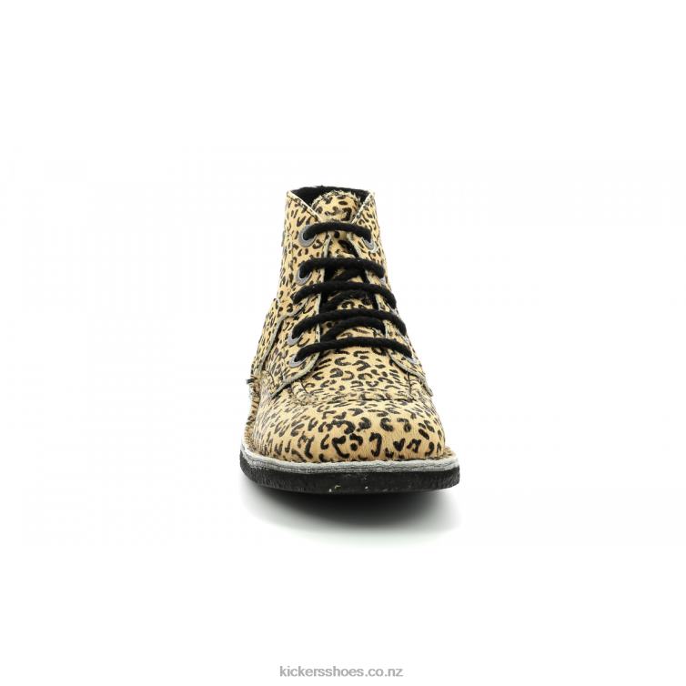 Kickers Women Legendiknew Beige Leopard NPZDR259