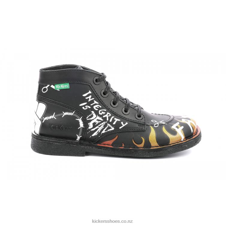 Kickers Women Legendiknew Black Graffity NPZDR280