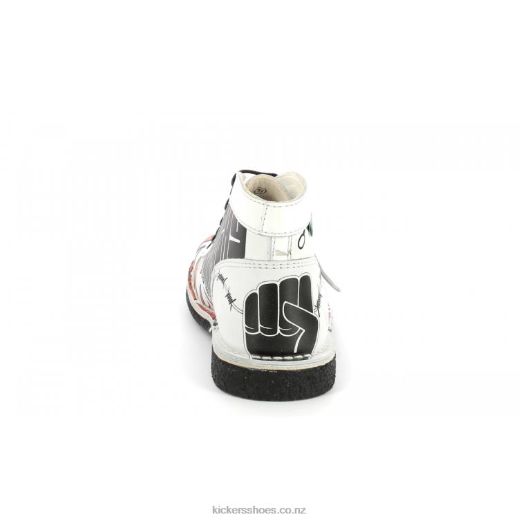 Kickers Women Legendiknew White Graffity NPZDR279