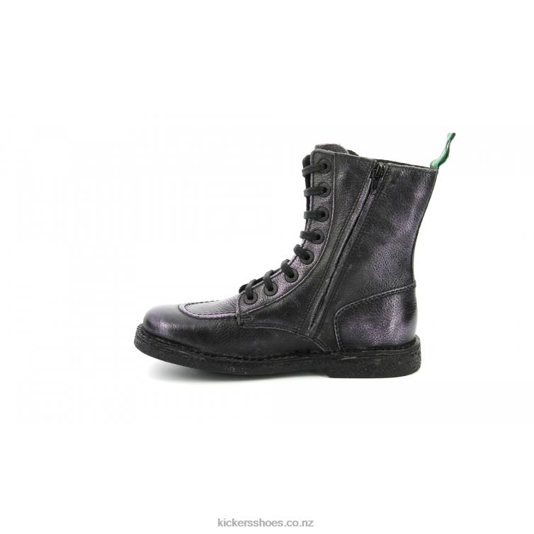 Kickers Women Meetickzip Purple NPZDR263