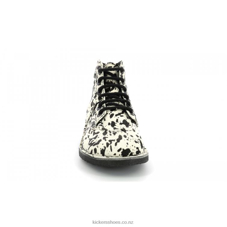 Kickers Women Orilegend Beige Black Spotted NPZDR275
