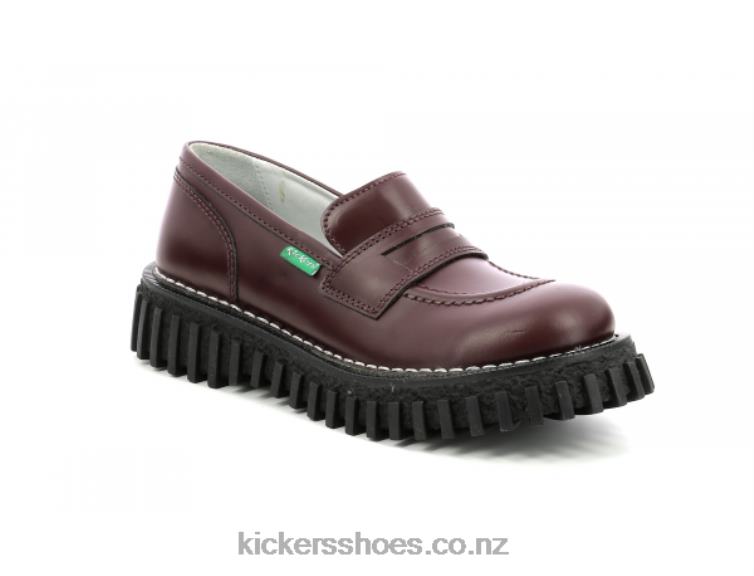 Kickers Women Aktuele Burghundy NPZDR186