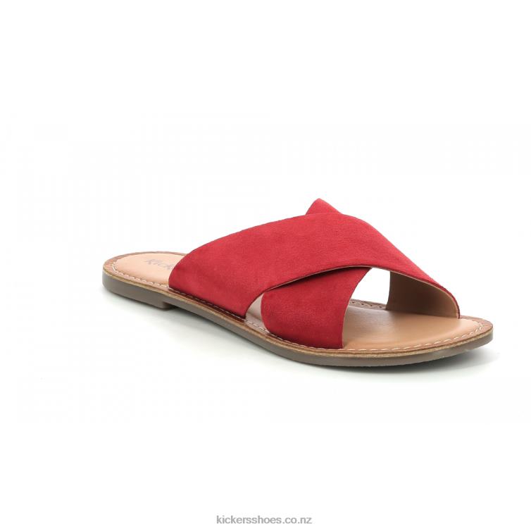 Kickers Women Diaz-2 Dark Red NPZDR69