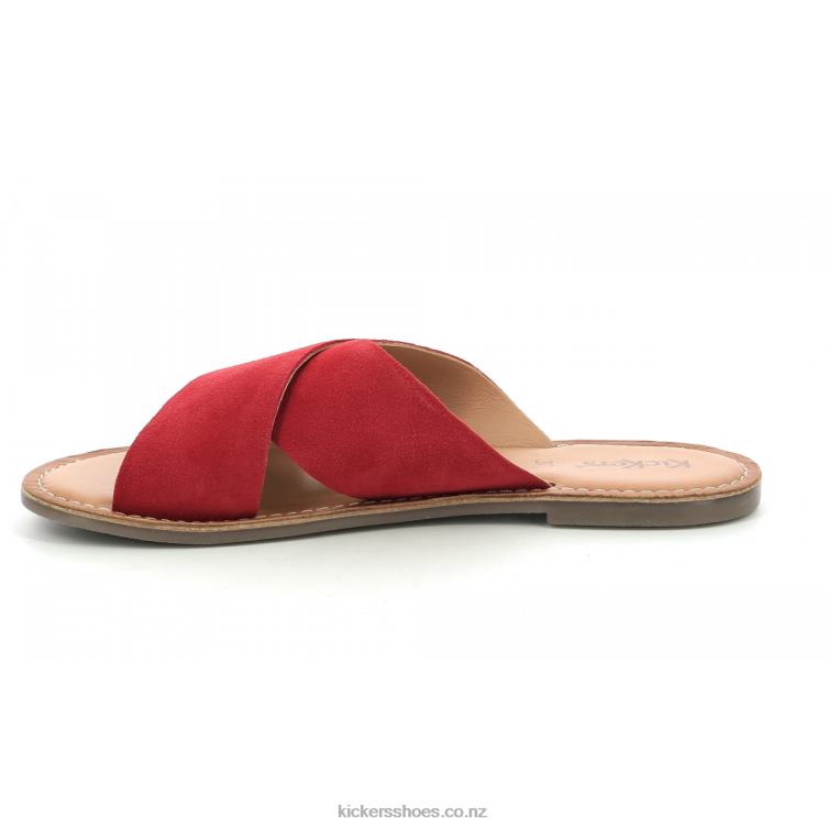 Kickers Women Diaz-2 Dark Red NPZDR69