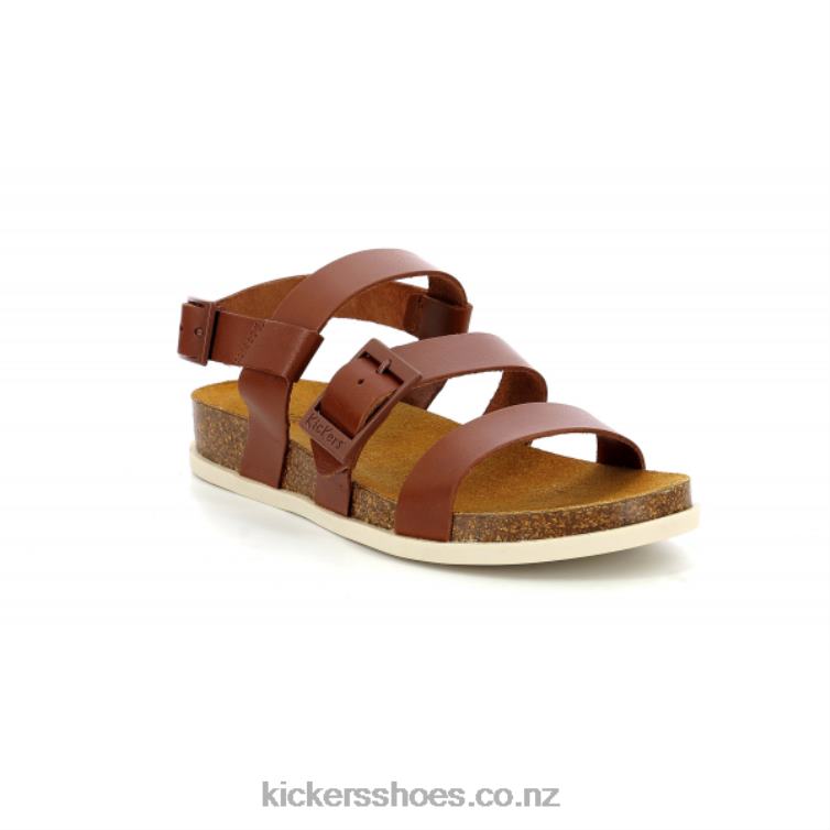 Kickers Women Kick Alana Light Brown NPZDR52