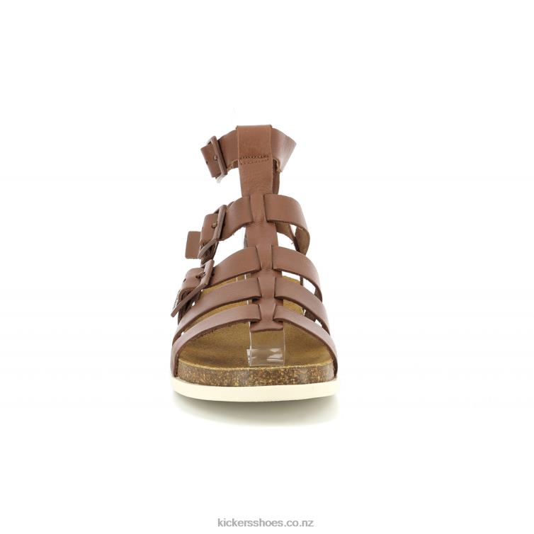 Kickers Women Kick Alexa Light Brown NPZDR44