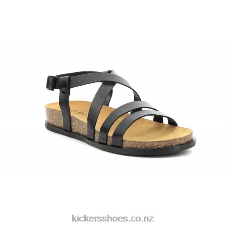 Kickers Women Kick Alice Black NPZDR18