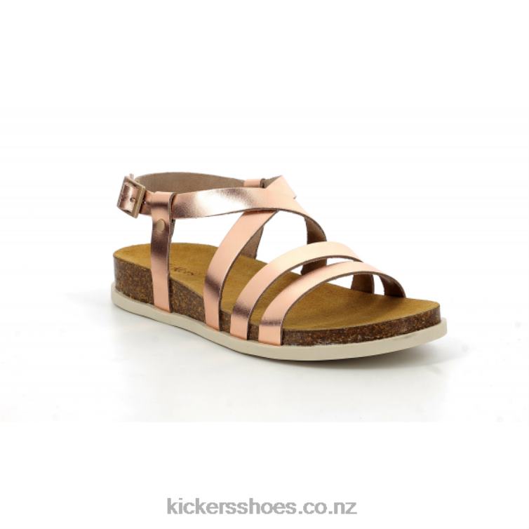Kickers Women Kick Alice Gold Pink NPZDR128