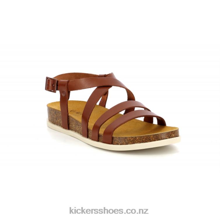 Kickers Women Kick Alice Light Brown NPZDR20