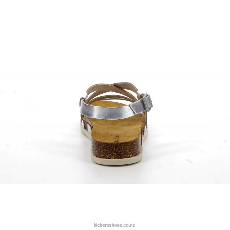 Kickers Women Kick Alice Silver NPZDR127