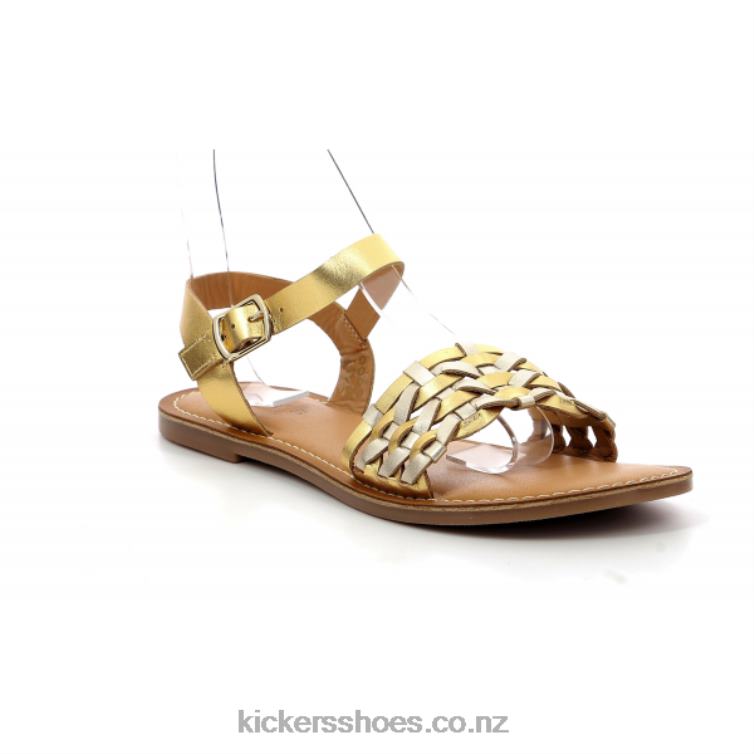Kickers Women Kick Dash Gold NPZDR94