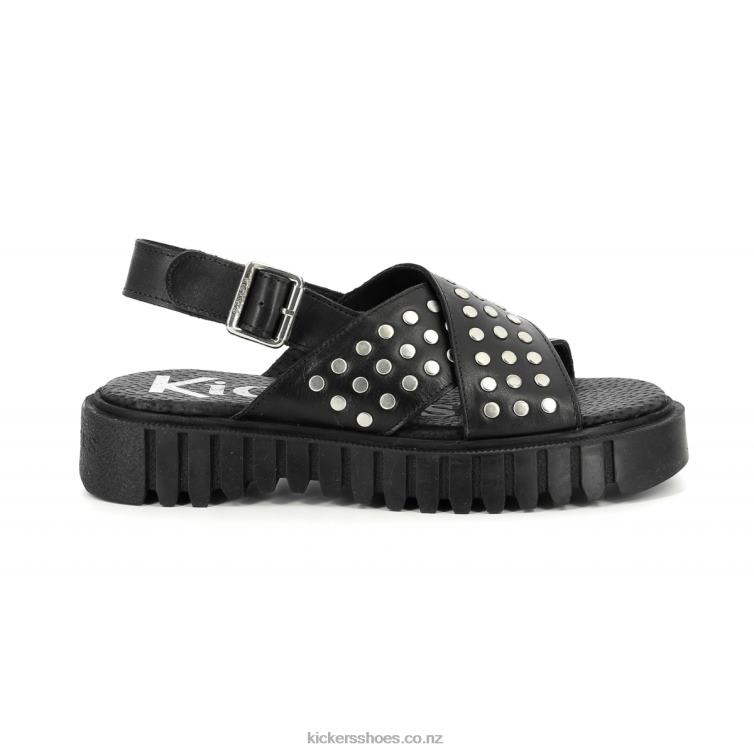 Kickers Women Kick Fact Black NPZDR55