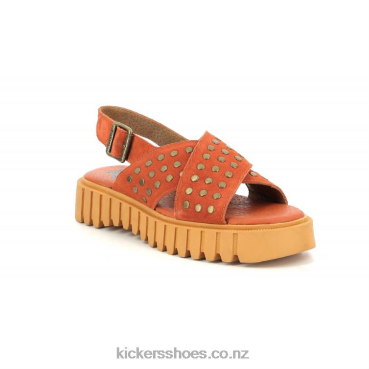 Kickers Women Kick Fact Brick Orange NPZDR46