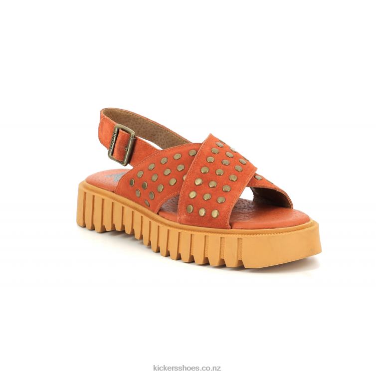 Kickers Women Kick Fact Brick Orange NPZDR46