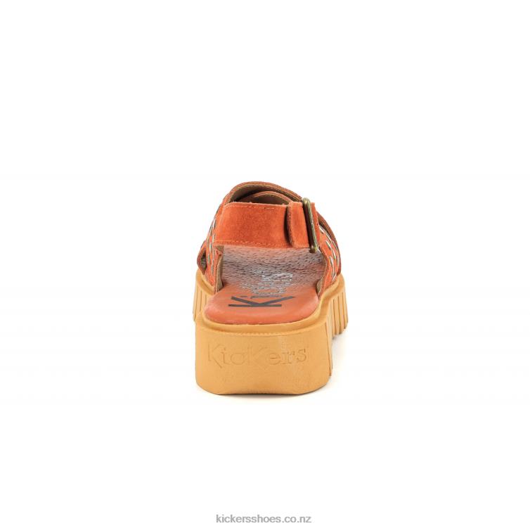 Kickers Women Kick Fact Brick Orange NPZDR46