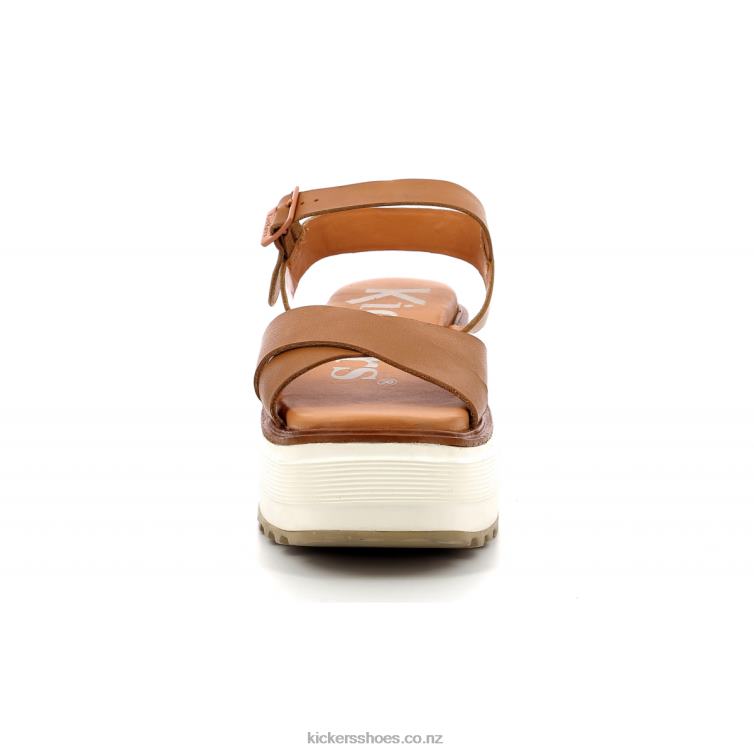 Kickers Women Kick Heko Camel NPZDR132