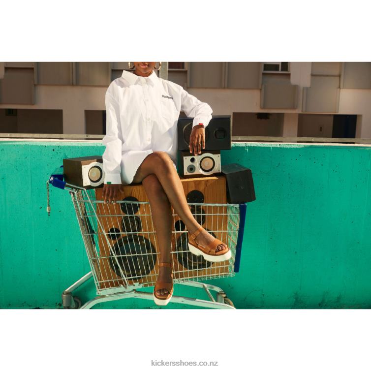 Kickers Women Kick Heko Camel NPZDR132