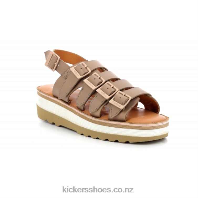 Kickers Women Kick Hi Sunny Light Beige NPZDR106