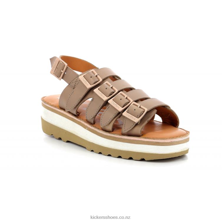 Kickers Women Kick Hi Sunny Light Beige NPZDR106