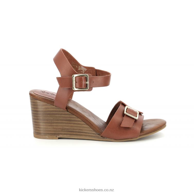 Kickers Women Kick Vodou Brick Brown NPZDR61