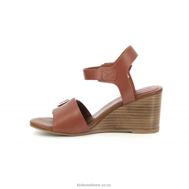 Kickers Women Kick Vodou Brick Brown NPZDR61