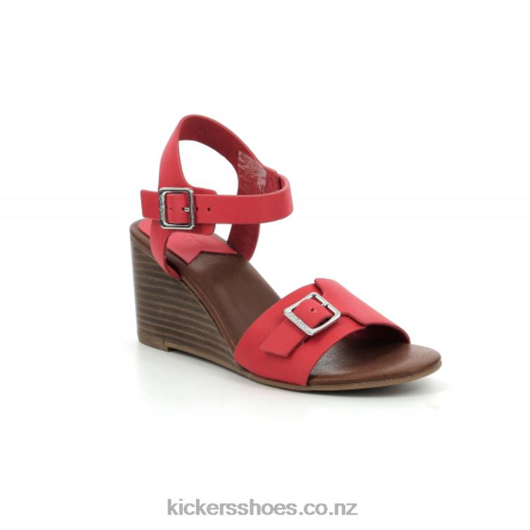 Kickers Women Kick Vodou Red NPZDR59