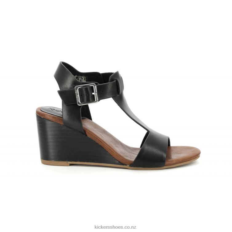 Kickers Women Kick Volage Black NPZDR29