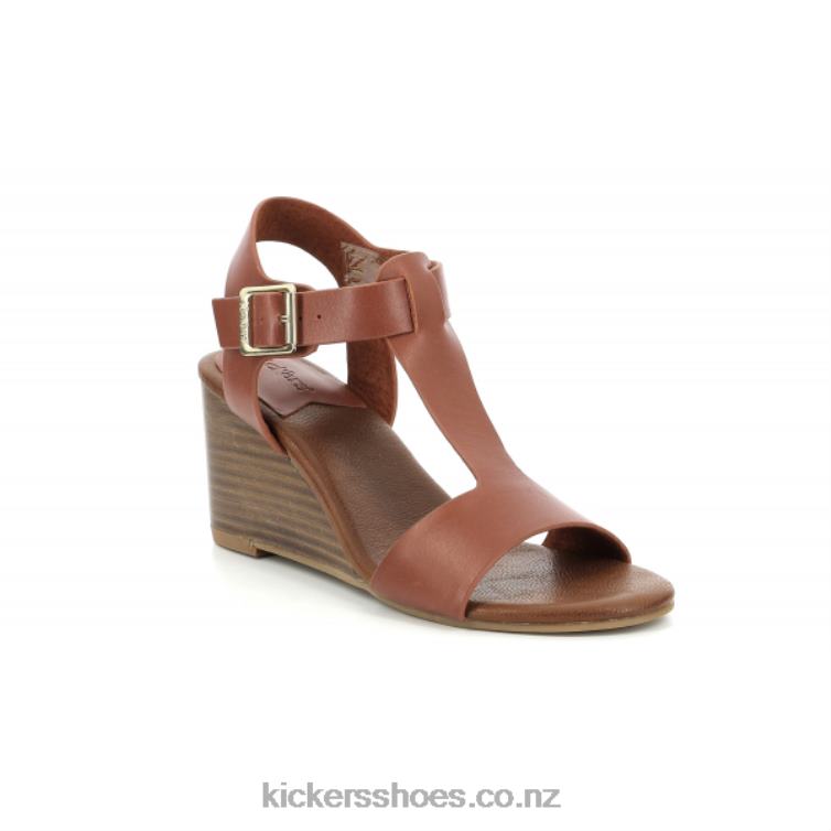 Kickers Women Kick Volage Brick Brown NPZDR28