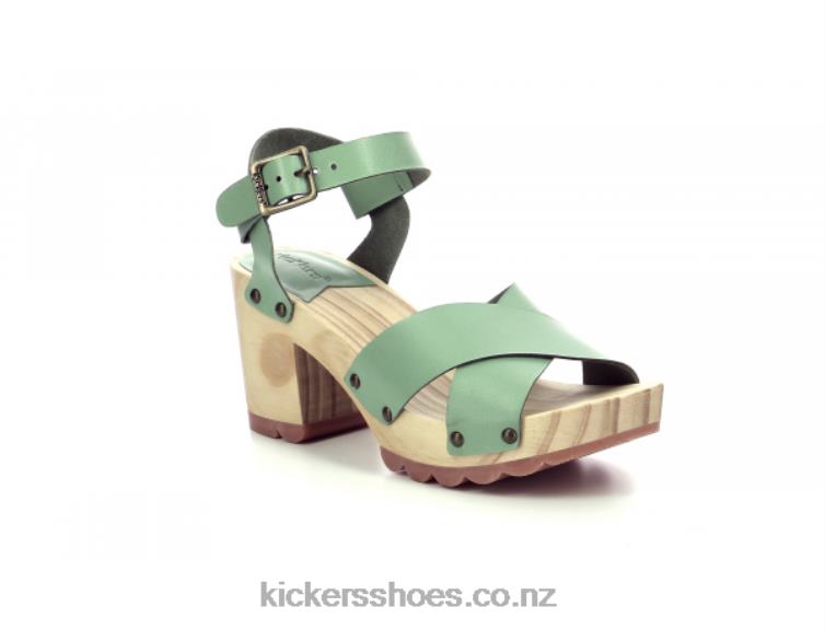Kickers Women Kick Wise Green Mint NPZDR3