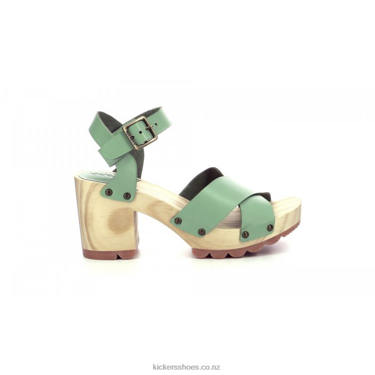 Kickers Women Kick Wise Green Mint NPZDR3