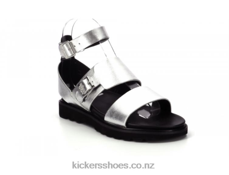 Kickers Women Neostrap Silver NPZDR68