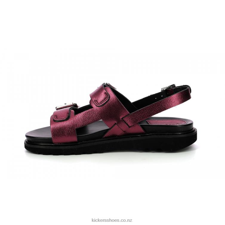 Kickers Women Neosummer Red Metallized NPZDR112