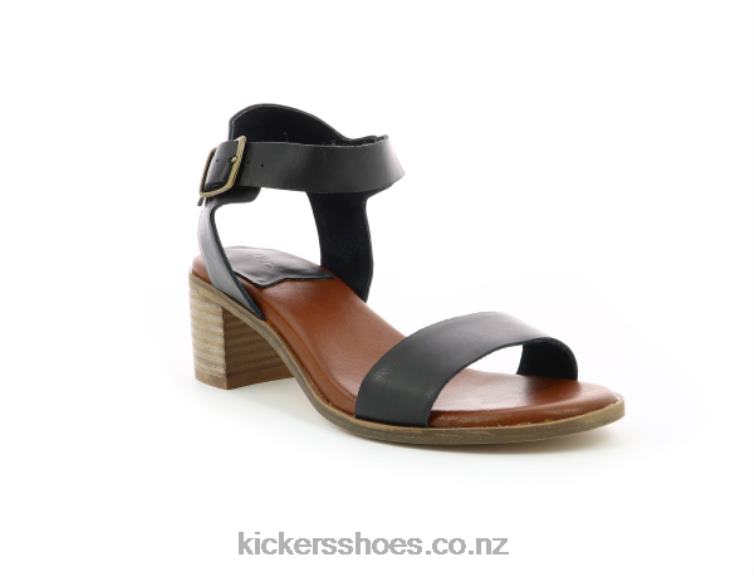 Kickers Women Volou Flat Black NPZDR21