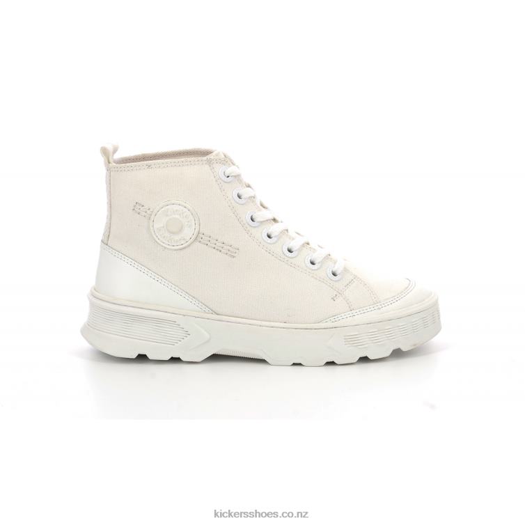 Kickers Women Kick Way White NPZDR161